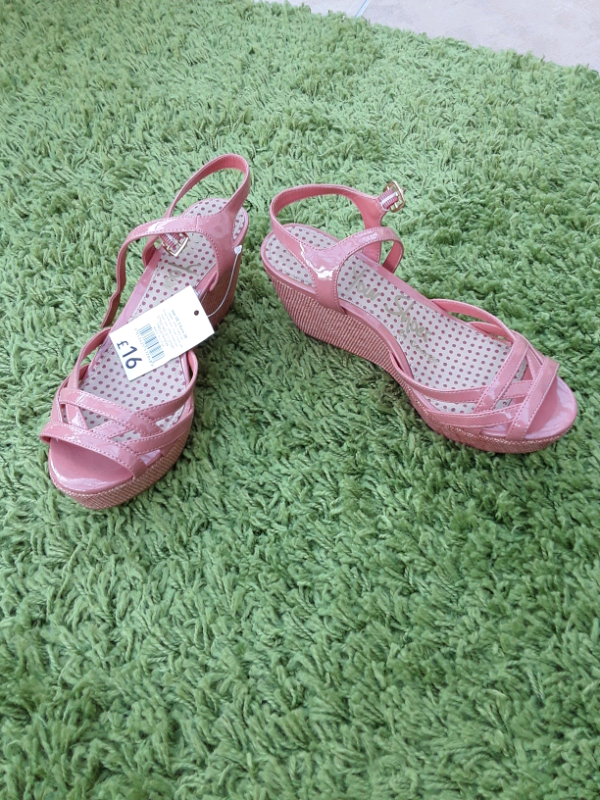 asda ladies wedge sandals